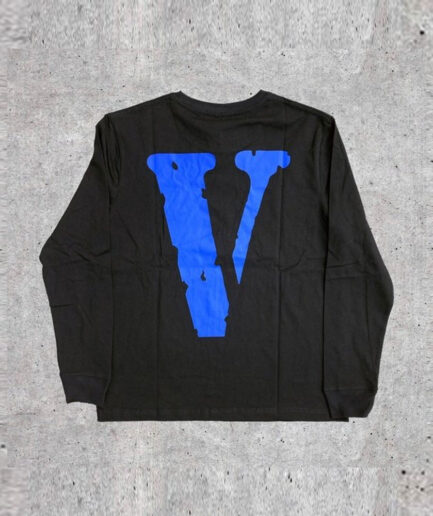 Vlone V Staple Sweatshirt BlueBlack (2)