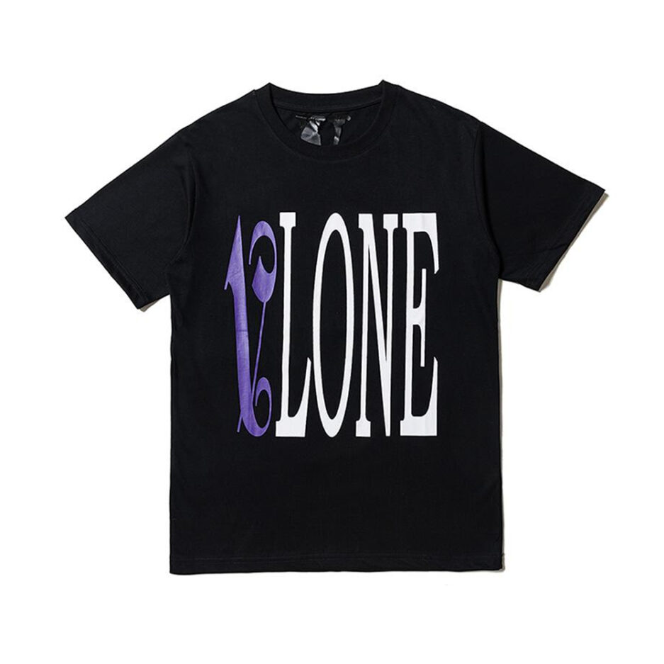 Vlone X Palm Angels T-Shirt Purple/Black