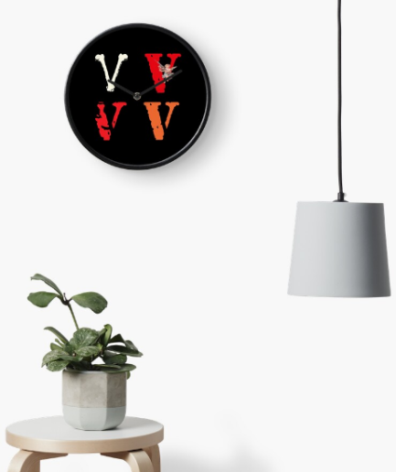 Vlone Stickers Pack Clock