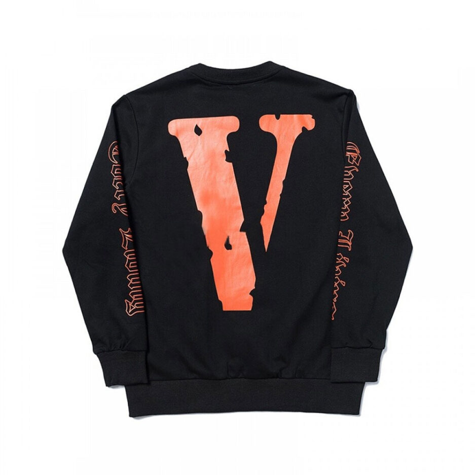 Vlone x OFF WHITE Sweatshirt – Orange (4)