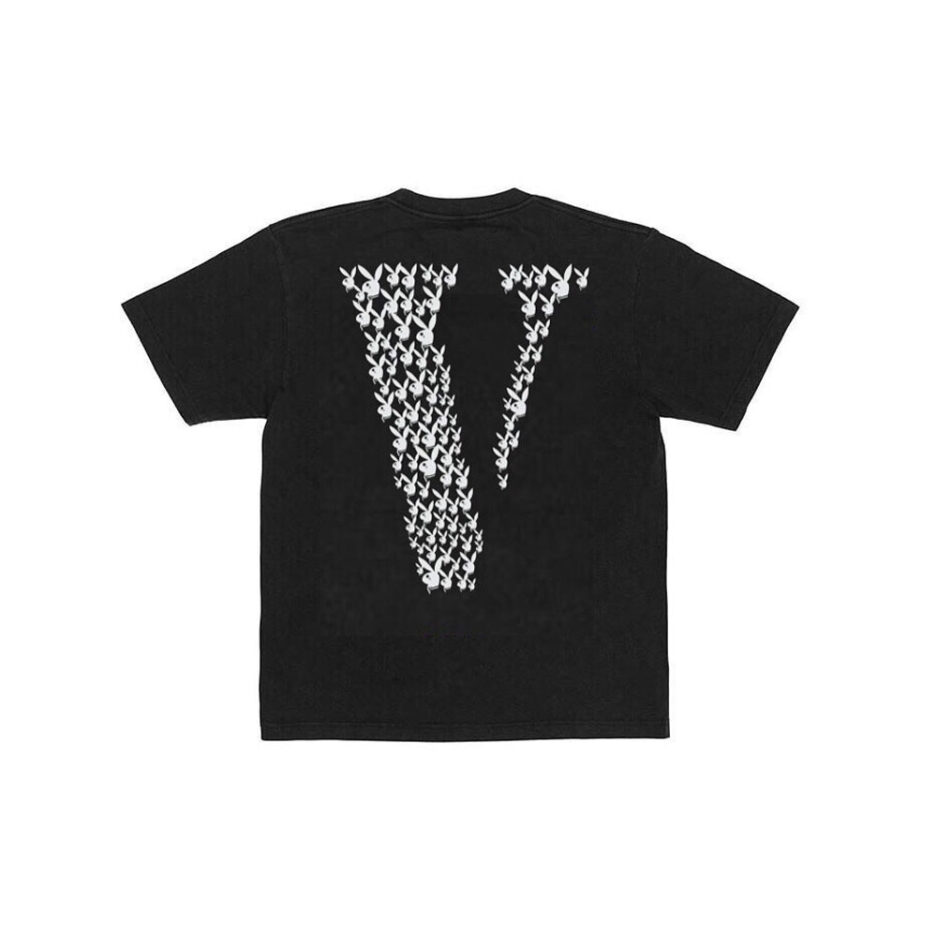 Vlone x Playboy Carti Bunny Black T-Shirt