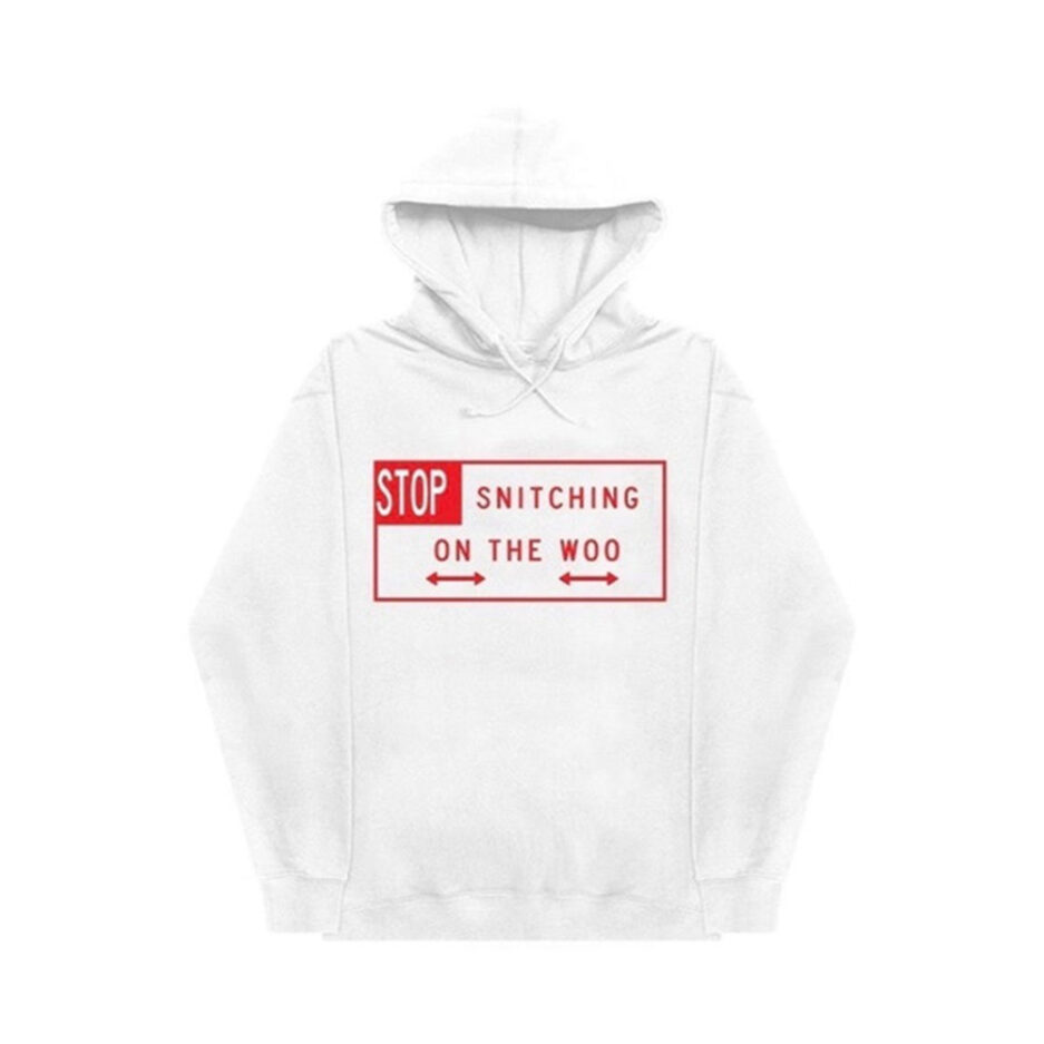 Vlone x Pop Smoke Stop Snitching Hoodie