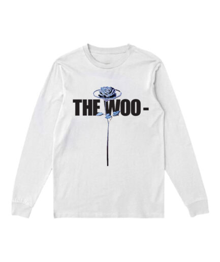 Vlone x Pop Smoke The Woo Sweatshirt – White