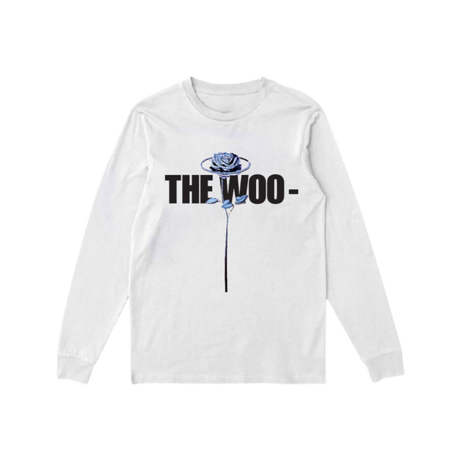 Vlone x Pop Smoke The Woo Sweatshirt – White