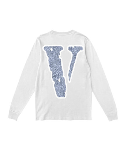 Vlone x Pop Smoke The Woo Sweatshirt – White