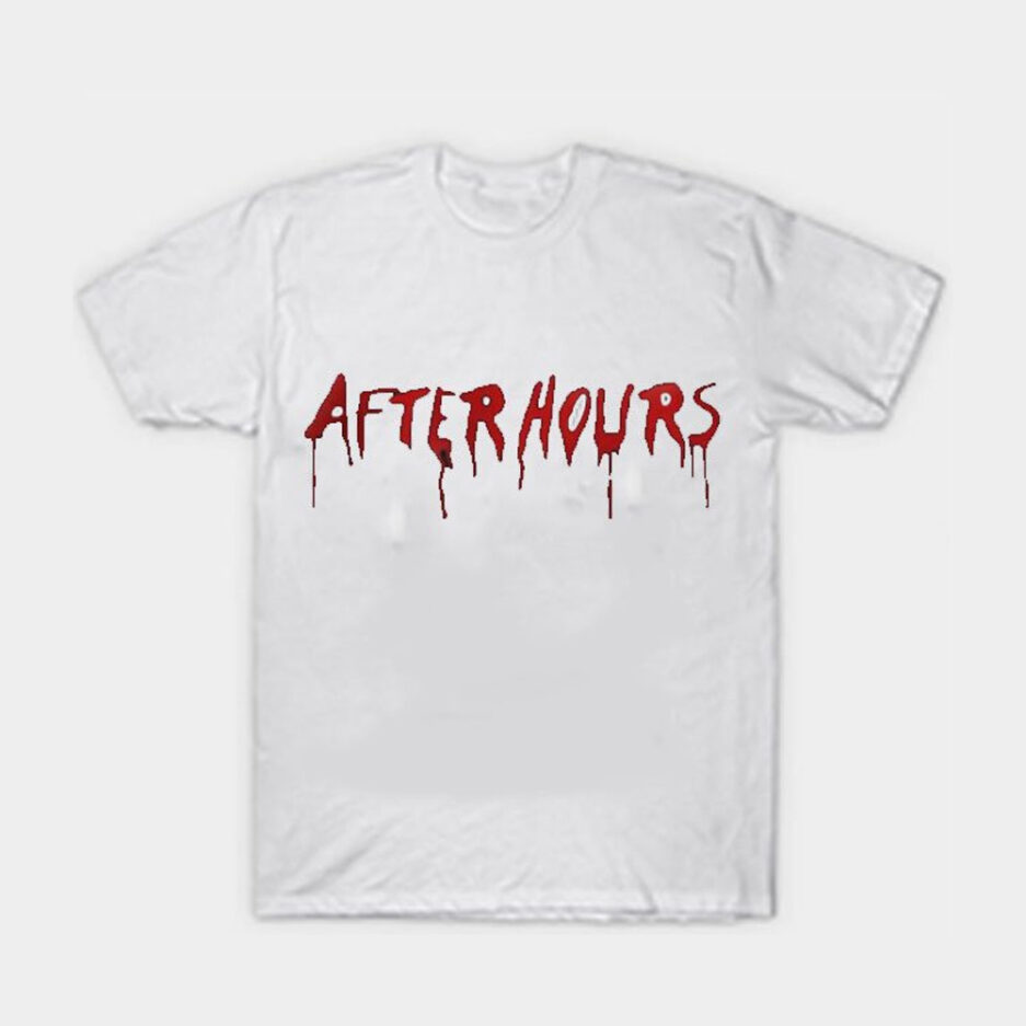 Vlone x The Weeknd After Hours Acid Drip T Shirt (1)