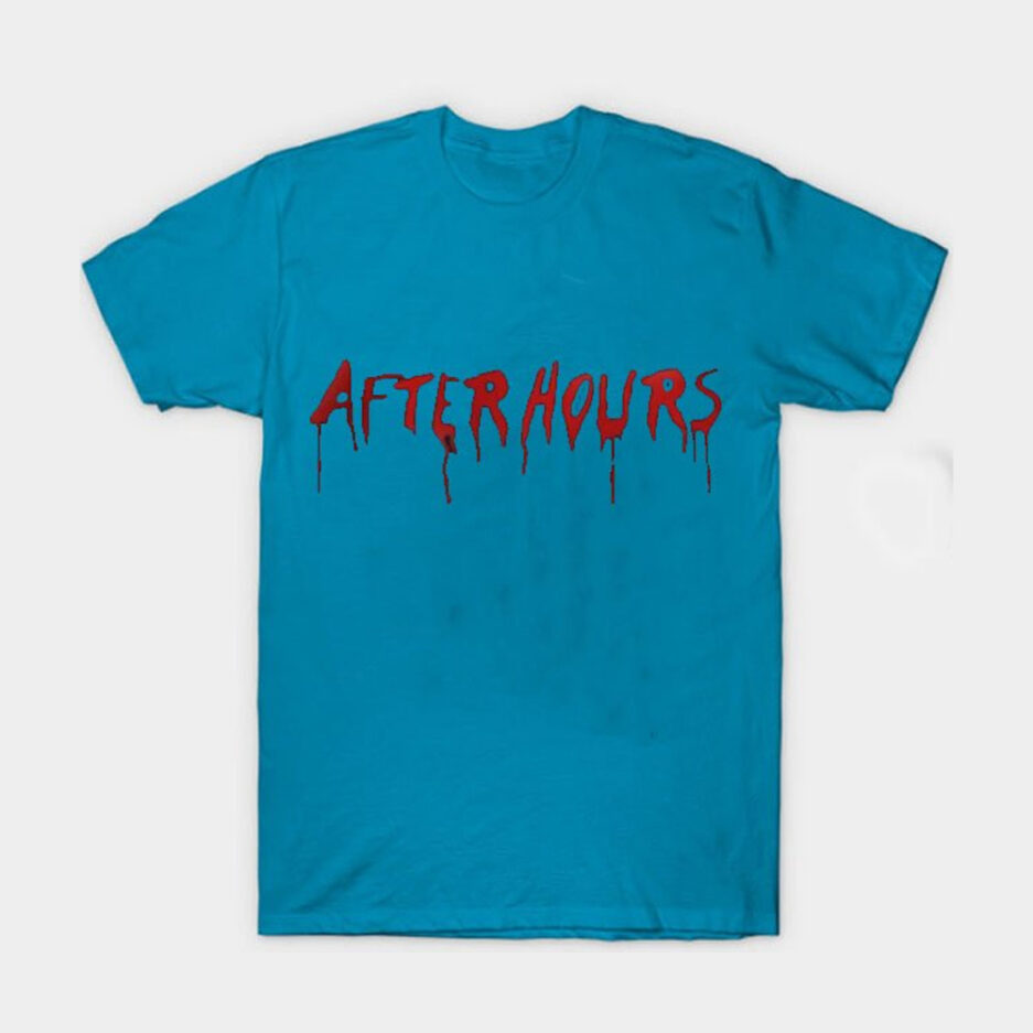 Vlone x The Weeknd After Hours Acid Drip T Shirt (10)