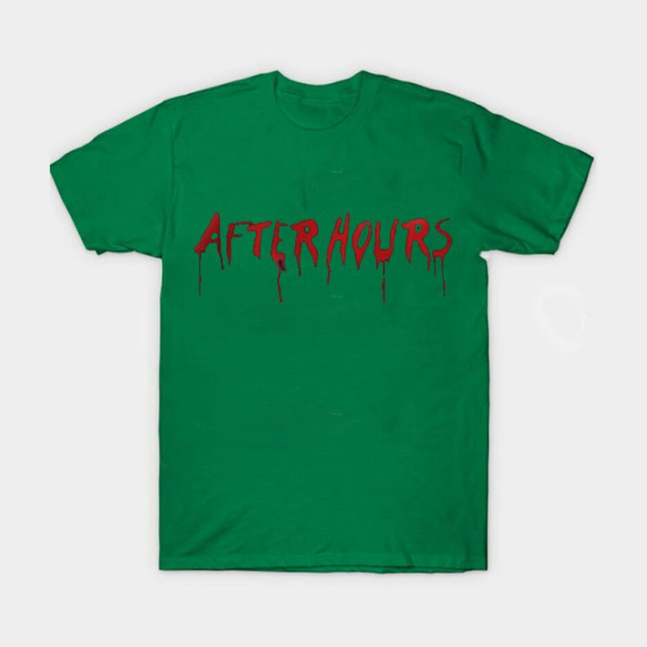 Vlone x The Weeknd After Hours Acid Drip T Shirt (11)