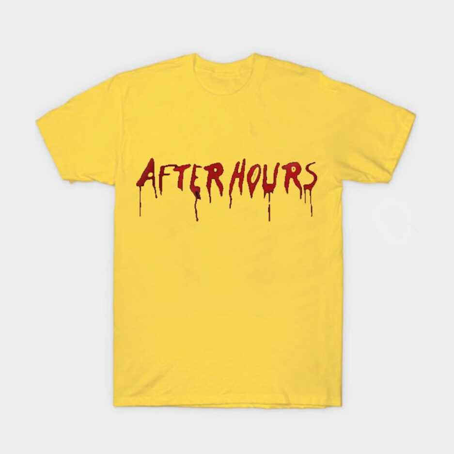 Vlone x The Weeknd After Hours Acid Drip T Shirt (3)