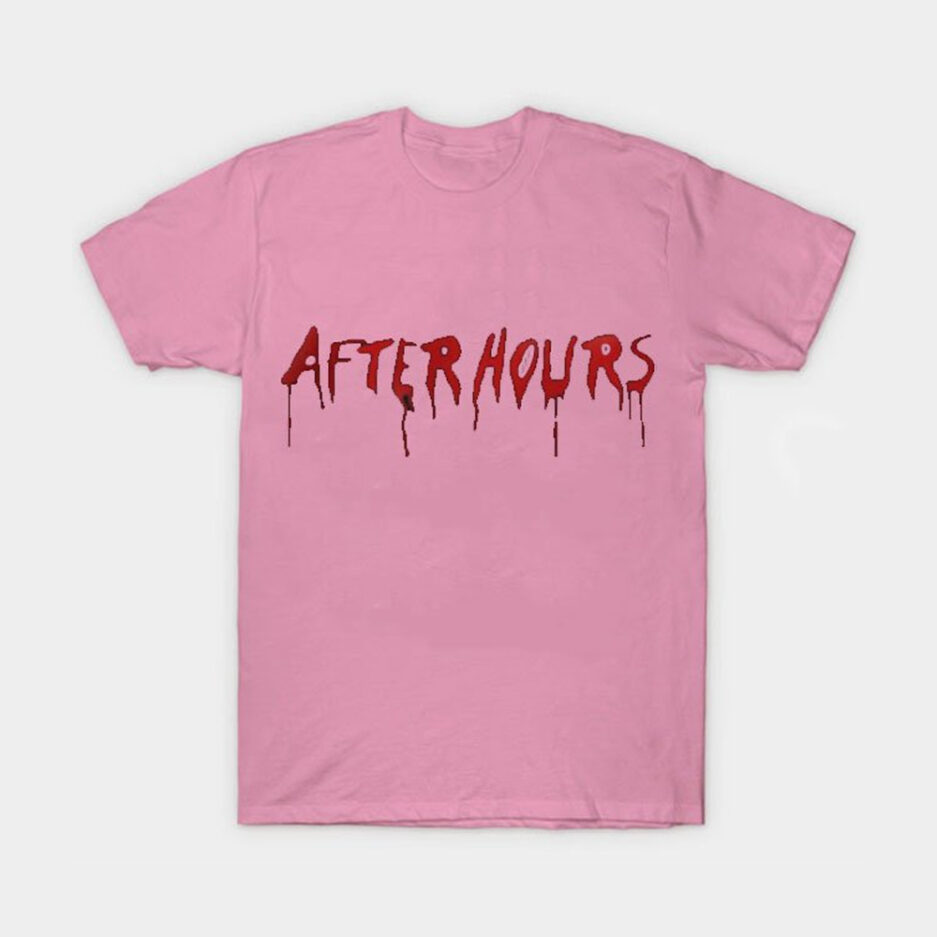 Vlone x The Weeknd After Hours Acid Drip T Shirt (9)