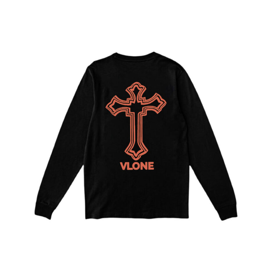 Vlone x Tupac Cross Sweatshirt - Black