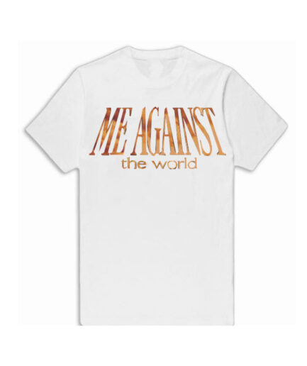 Vlone x Tupac ME AGAINST the world White T Shirt