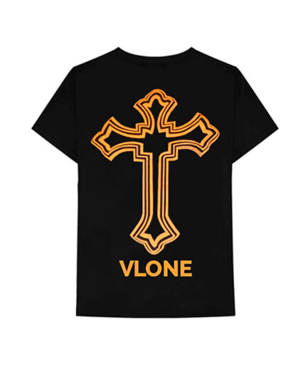 Vlone x Tupac Powamekka Cafe Black T-Shirt