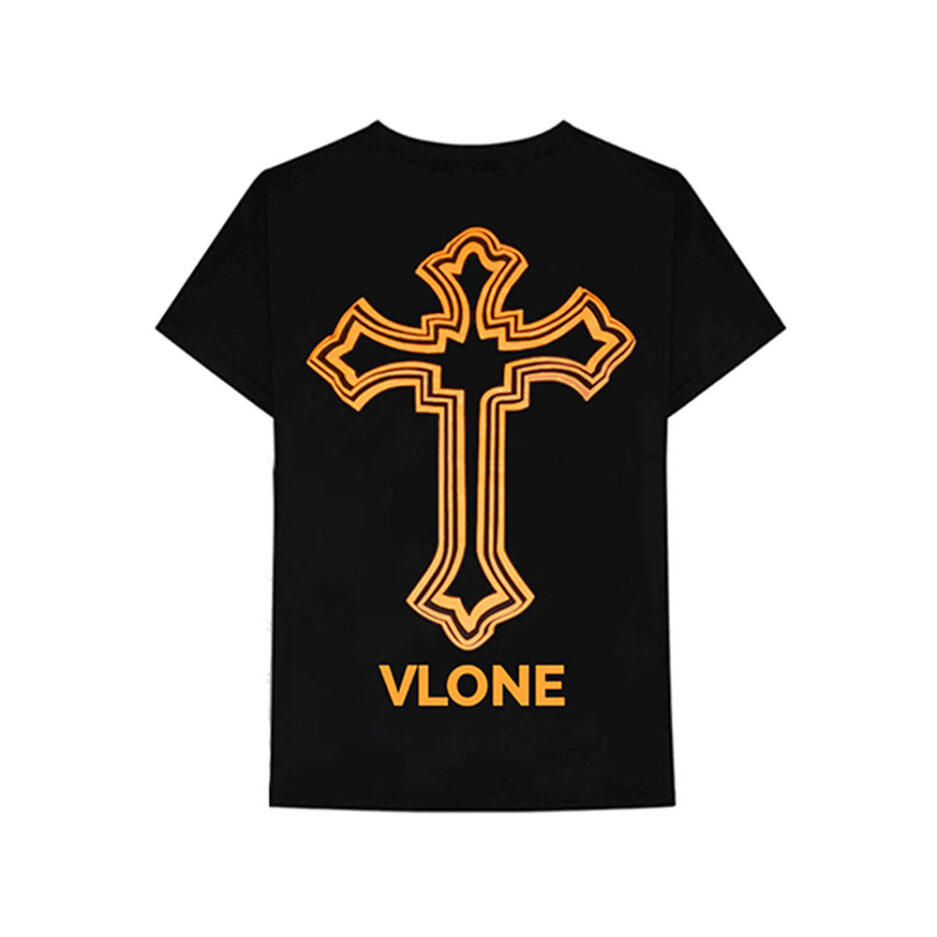 Vlone x Tupac Powamekka Cafe Black T-Shirt