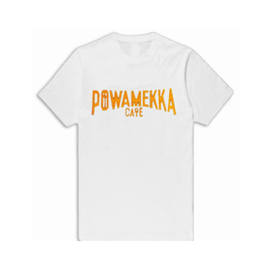 Vlone x Tupac Powamekka Cafe White T-Shirt