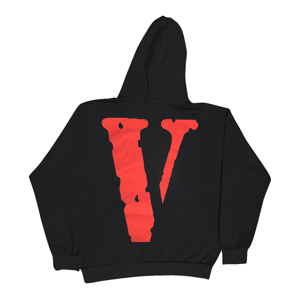 Vlone x Tupac Rebel Of The Underground Hoodie - Black || On Sale