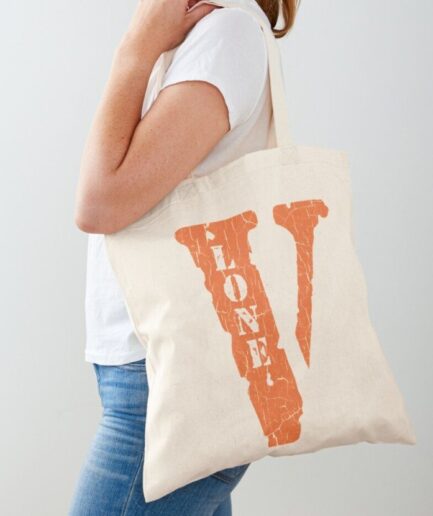 Vlone Grunge Tote Bag