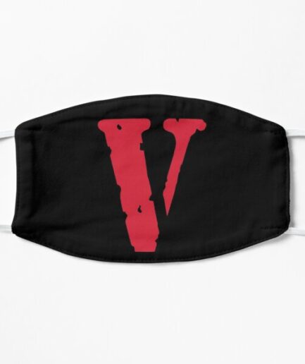 VLONE Logo V (Red)' Mask