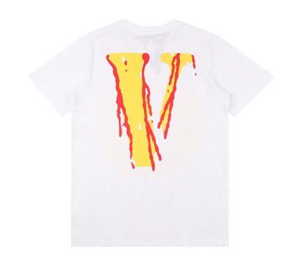 Vlone Smiley Face Cotton T-Shirt