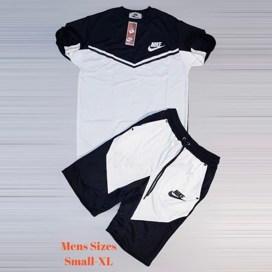 Nike Men’s T-Shirt and Shorts – Black