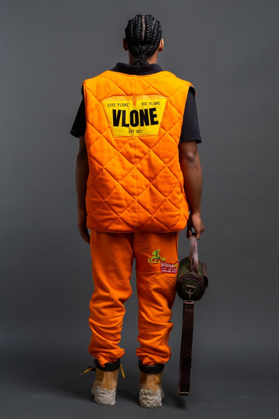 Caution Reversible Zip Vest3