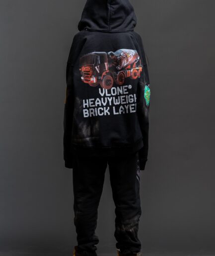 Vlone Cement Zip Hoodie1