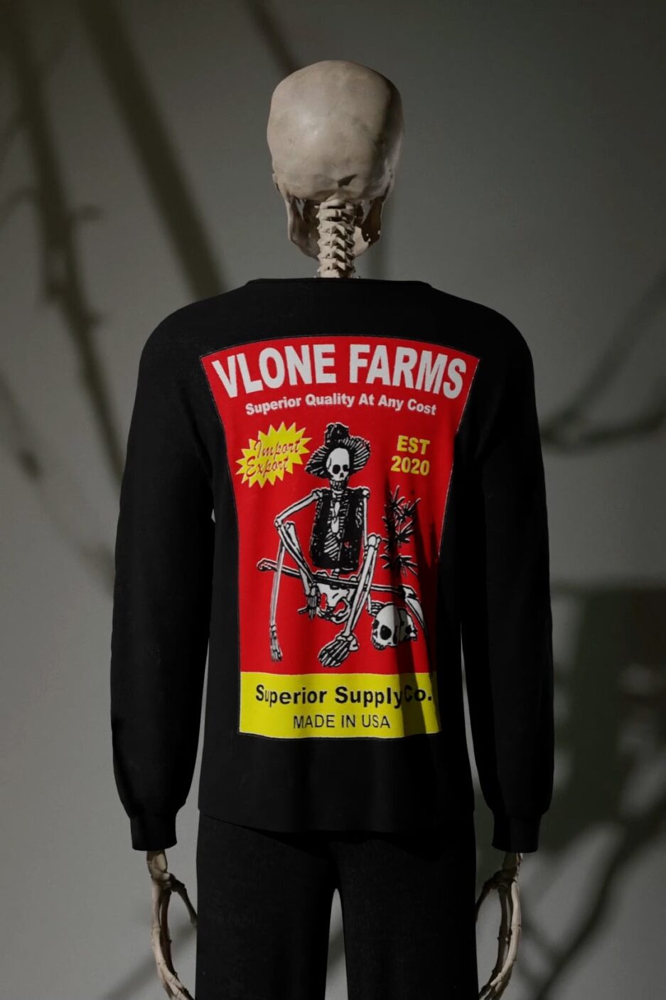 Vlone Import Export Long Sleeve T Shirt2