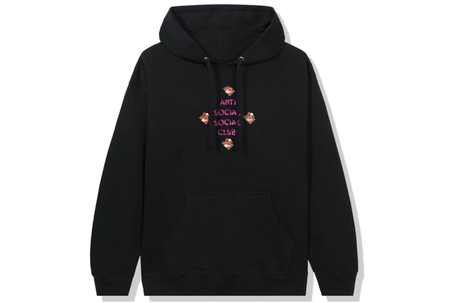 Anti Social Social Club 2 Much of Heaven Hoodie Black 2.webp