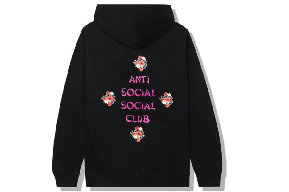 Anti Social Social Club 2 Much of Heaven Hoodie Black.webp