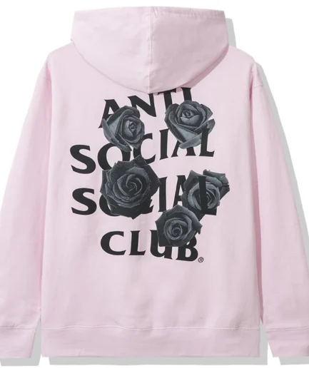 Anti Social Social Club Bat Emoji Hoodie Pink 1.webp