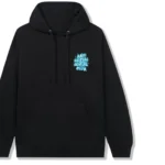 Anti Social Social Club I See Splash Hoodie Black Blue 2.webp