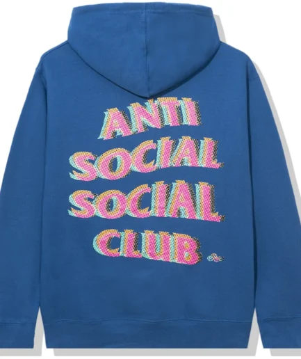 Anti Social Social Club Stir Crazy Hoodie Blue.webp