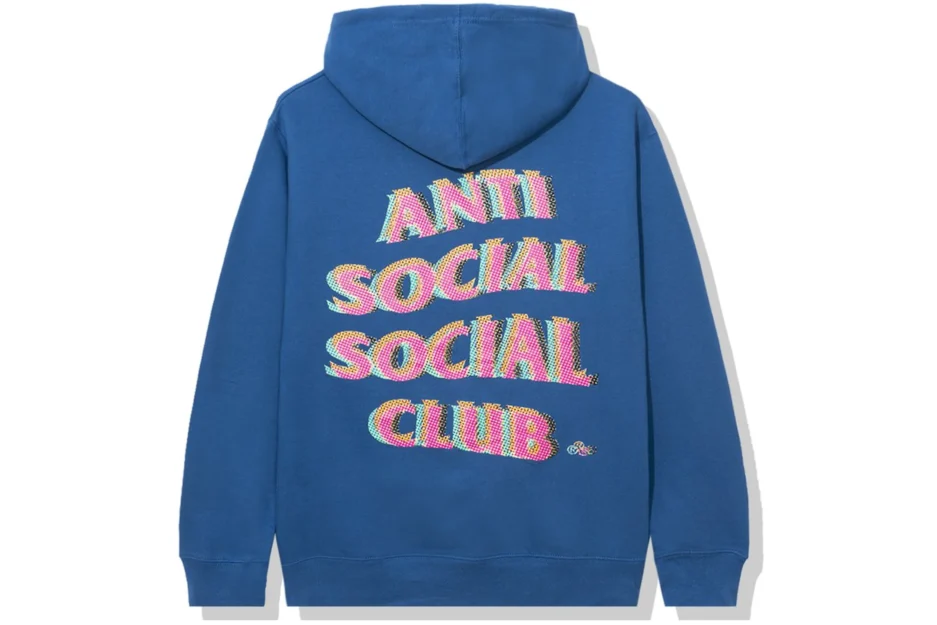 Anti Social Social Club Stir Crazy Hoodie Blue.webp