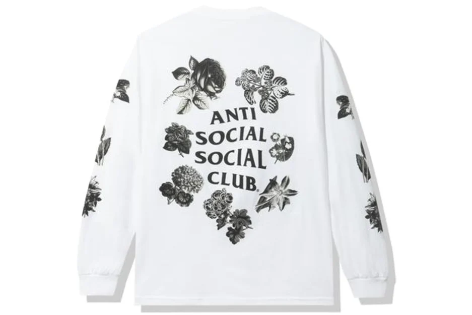 Anti Social Social Club Strange Arrangements Longsleeve Tee White.webp